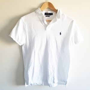 White Ralph Lauren polo shirt